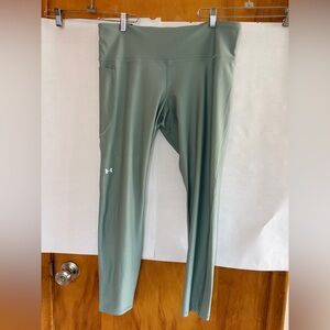 Under Armour Sage Green High-Rise Compression Leggings